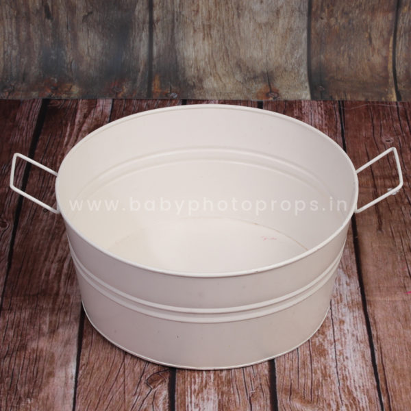 Bath Tub - Cream - Baby Photo Props