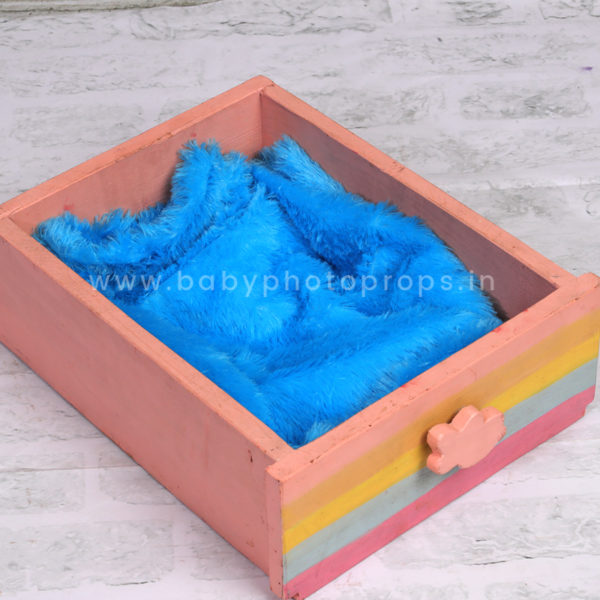 Dual Side Floral Crate - BabyPhotoProps.in