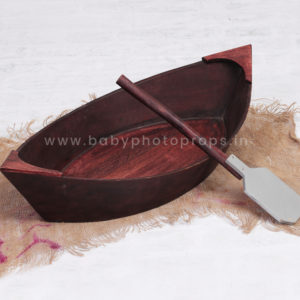 Wooden Boat Prop - BabyPhotoProps.in