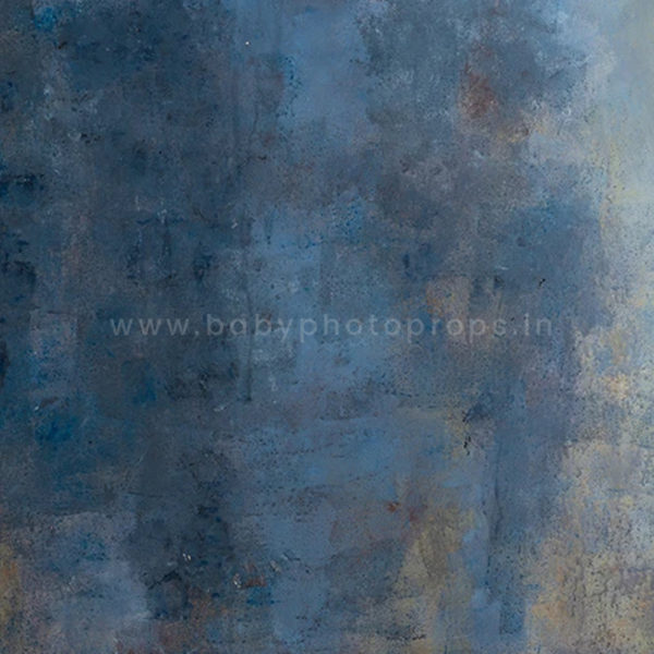 Blue Wall - Baby Printed Backdrops - Baby Photo Props