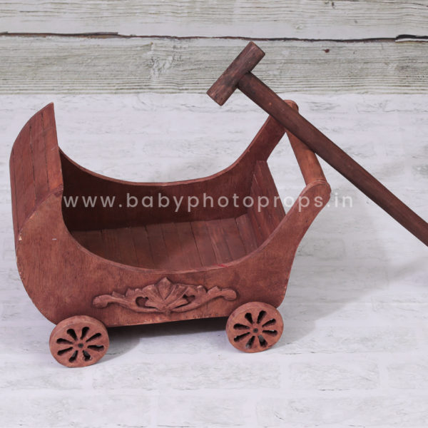 Closed Pull Cart - Baby Photo Props