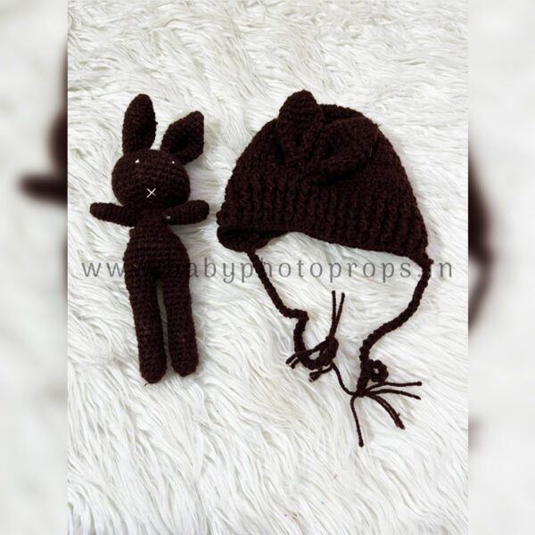 Bunny and Cap Black